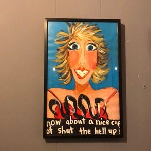 Art Poster with Frame